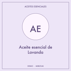 Aceite esencial de Lavanda