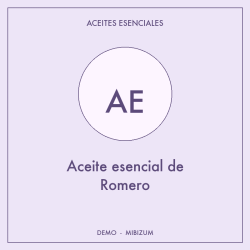 Aceite esencial de Romero