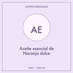 Aceite esencial de Naranja dulce