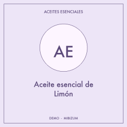 Aceite esencial de Limón