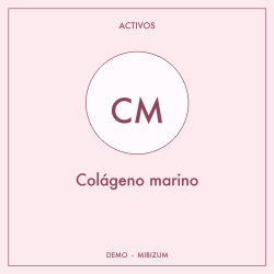 Colágeno marino