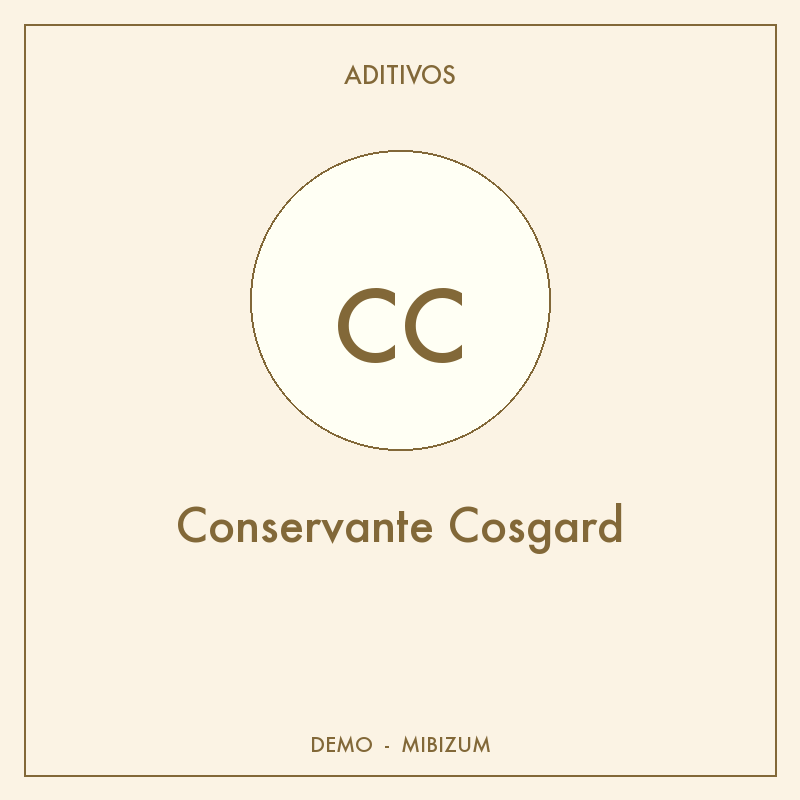 Conservante Cosgard