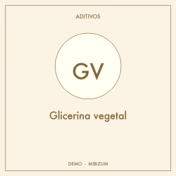 Glicerina vegetal