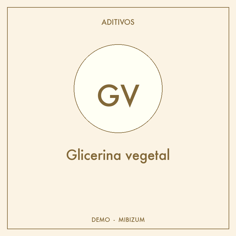 Glicerina vegetal
