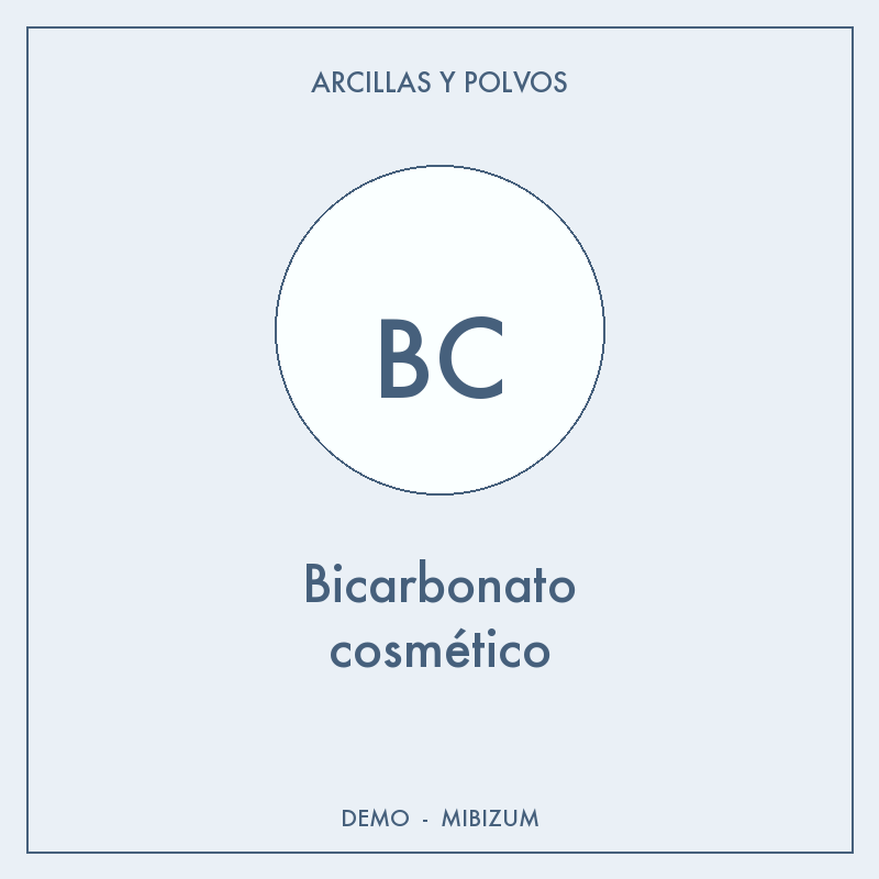 Bicarbonato cosmético