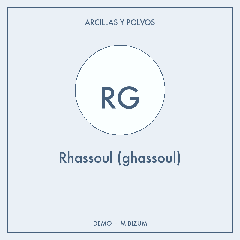 Rhassoul (ghassoul)