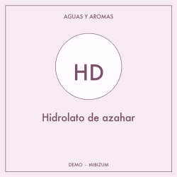 Hidrolato de azahar