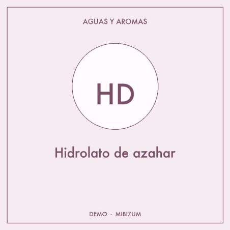 Hidrolato de azahar