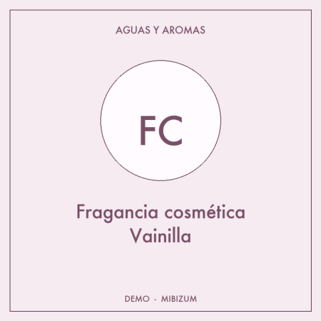 Fragancia cosmética Vainilla