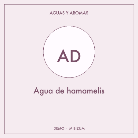 Agua de hamamelis
