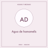 Agua de hamamelis