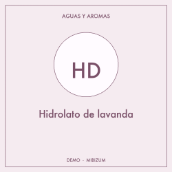 Hidrolato de lavanda
