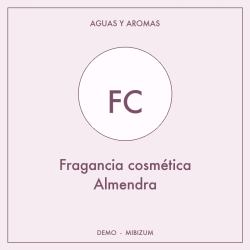 Fragancia cosmética Almendra