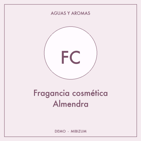 Fragancia cosmética Almendra
