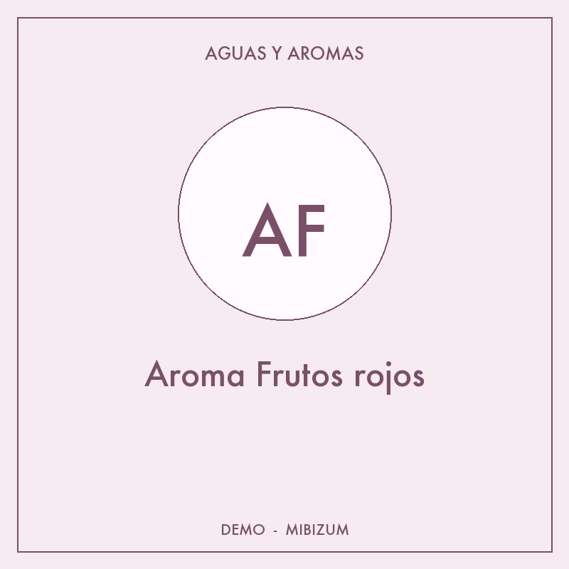Aroma Frutos rojos